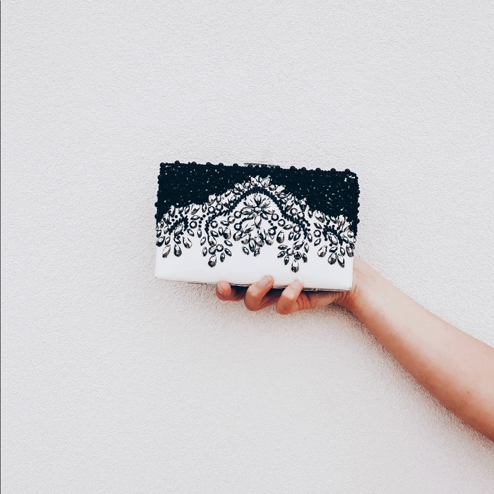 Rhinestones clutch